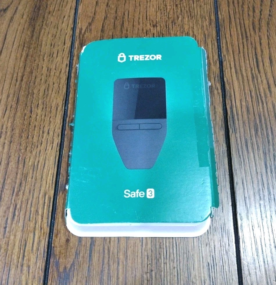 Trezor Safe 3 Secure Element Crypto Hardware Wallet