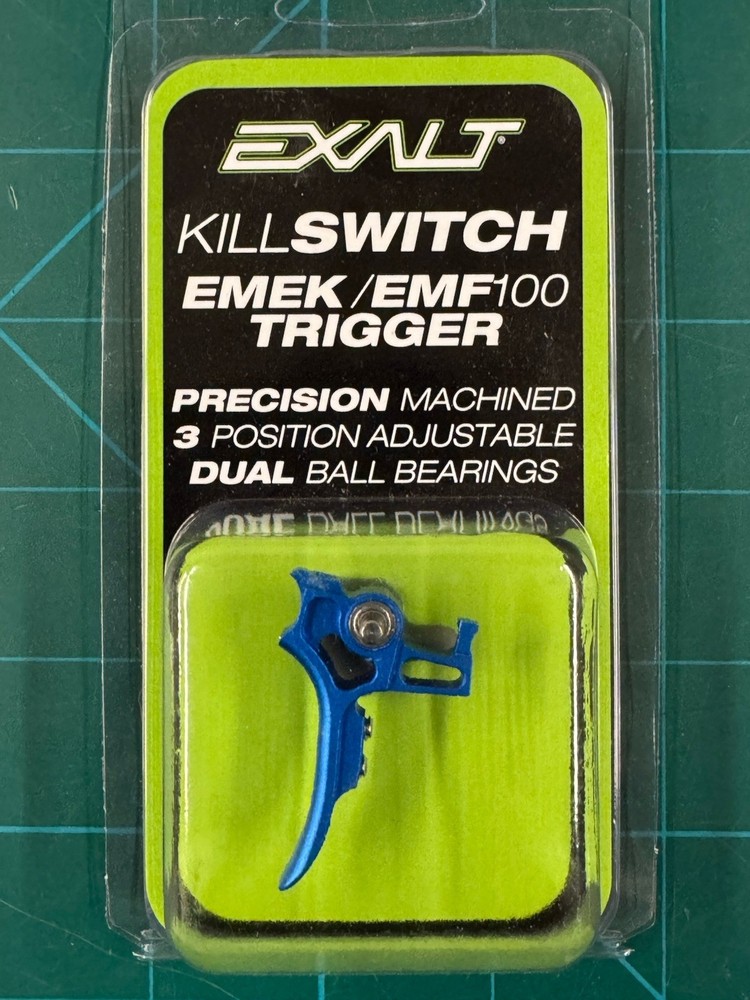 EXALT "Killswitch" EMEK / EMF /ETHA 3M upgrade trigger. BLUE. BNIB. Rare!
