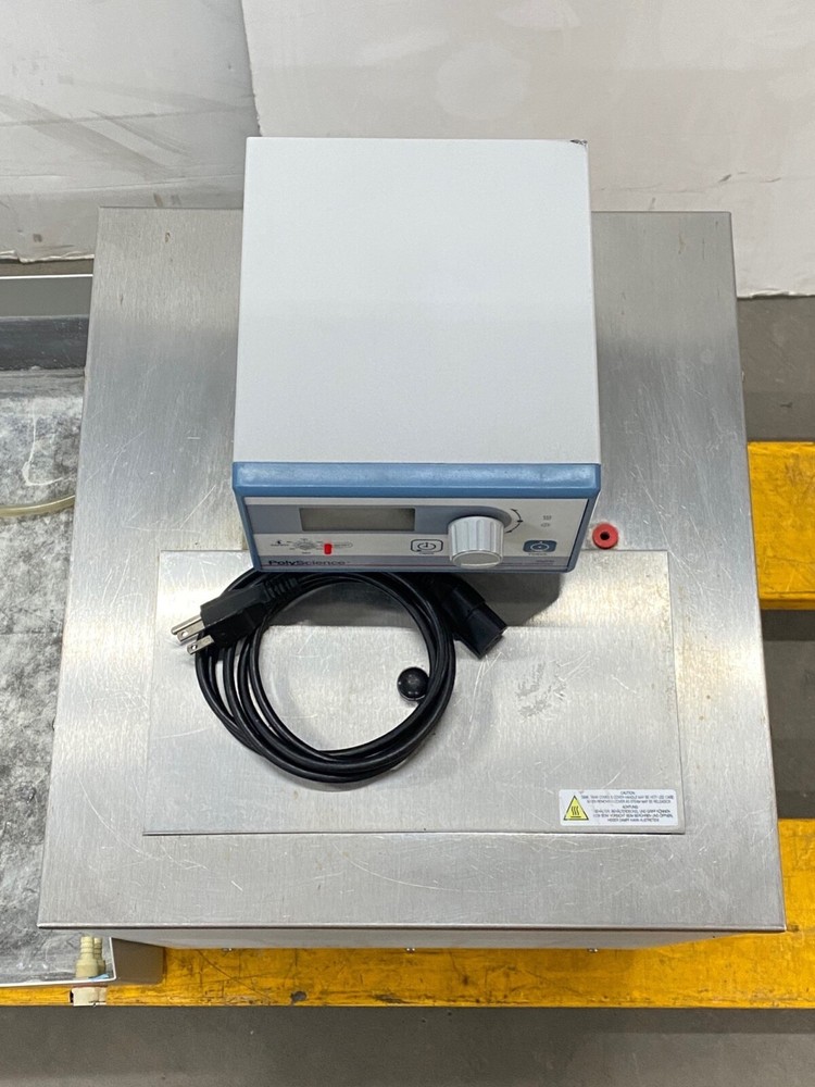 QTY (2) - PolyScience 9502A11C Circulating Heated Water Baths 13L Capacity + Bin