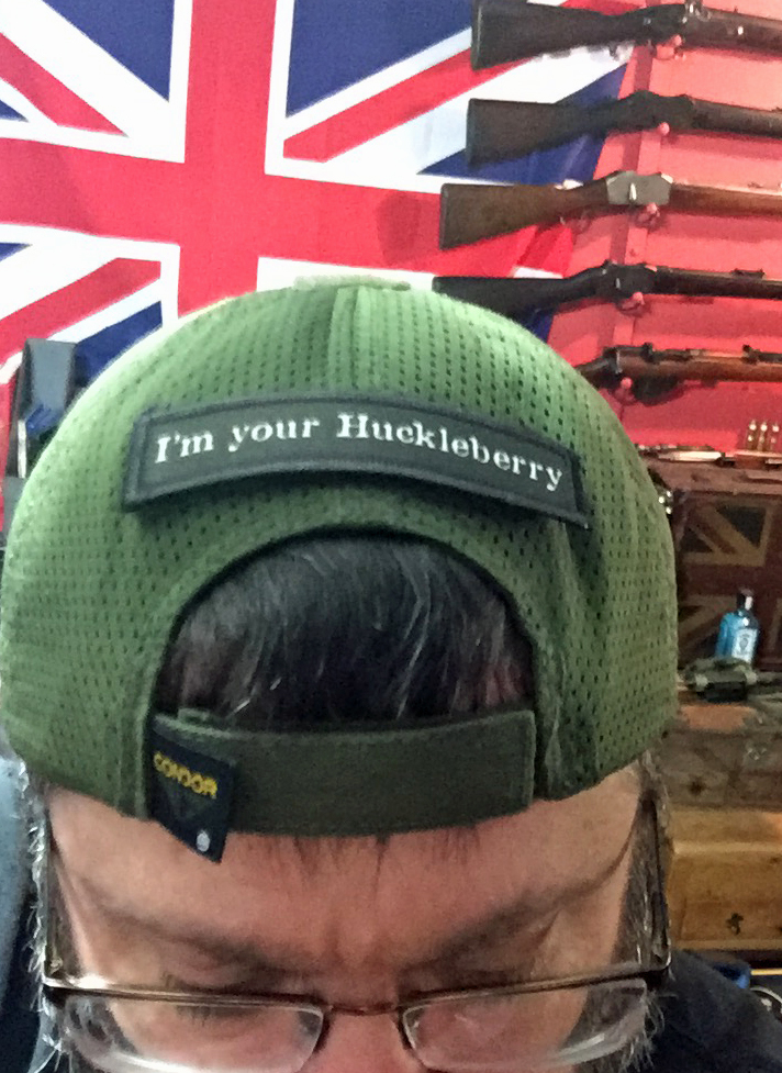 Doc Holiday "I'm Your Huckleberry" Tombstone Movie Tactical ARMY Hook Military