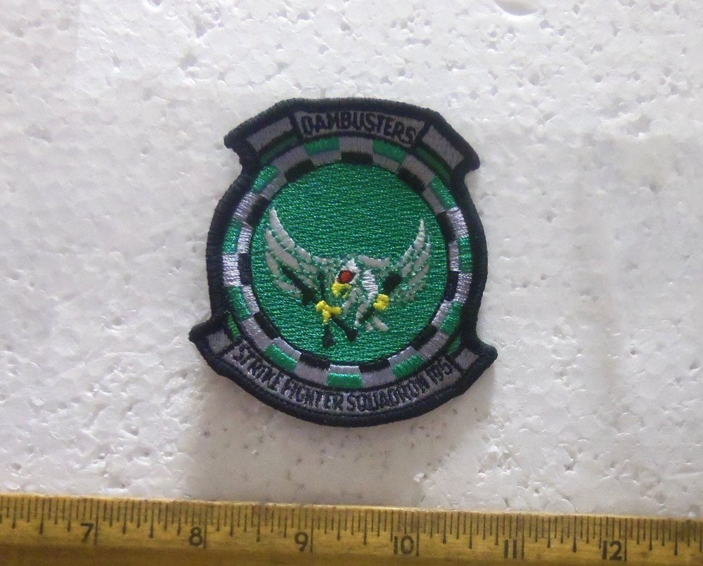 US Air Force - Strike Fighter Squadron 195 - Dambusters Embroidered Patch
