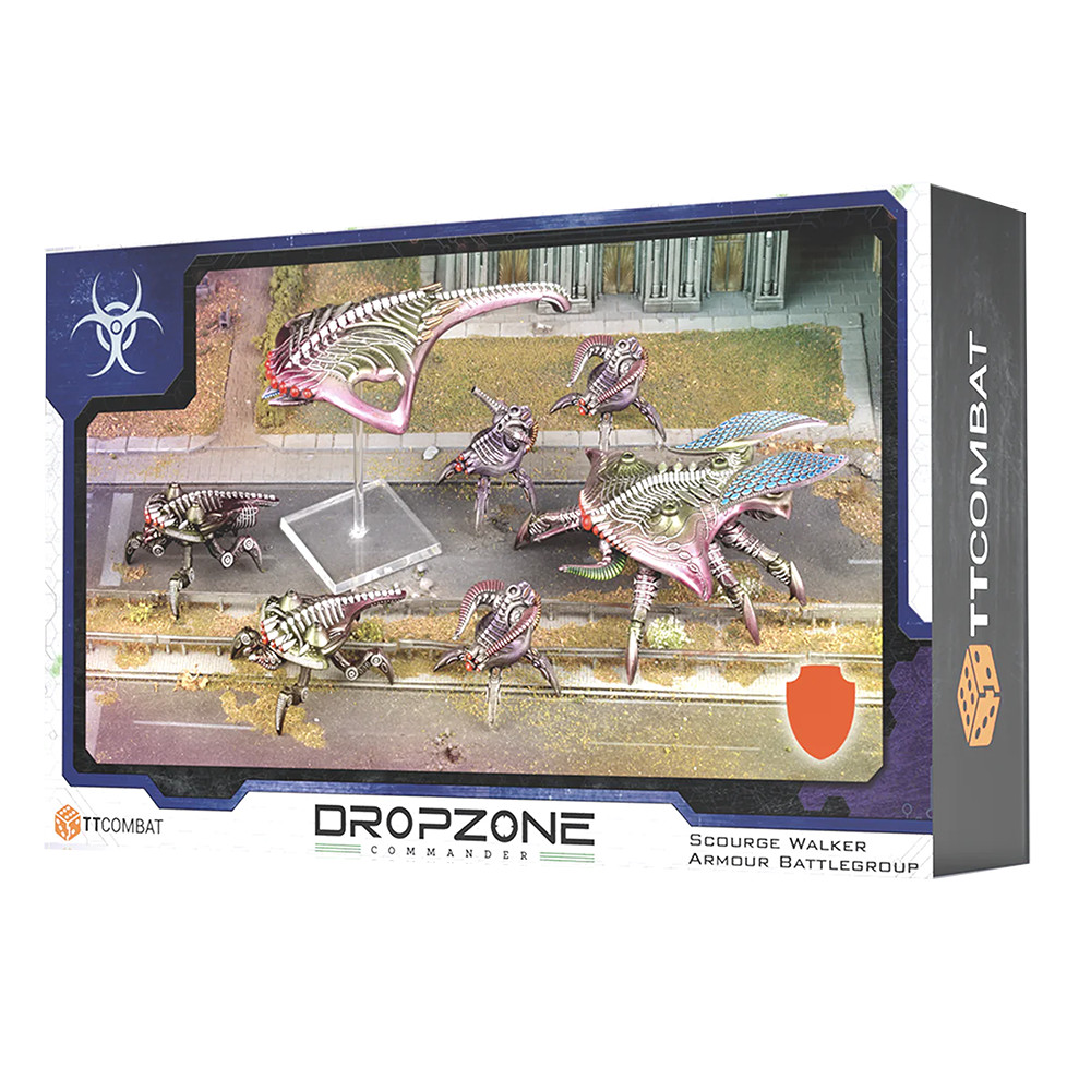 Dropzone Commander BNIB Scourge Walker Armour Battlegroup