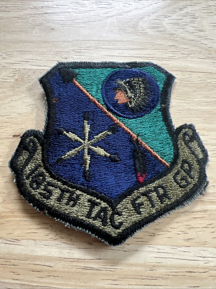 Modern Original USAF 185th Tactical Fighter Wing Patch - USED