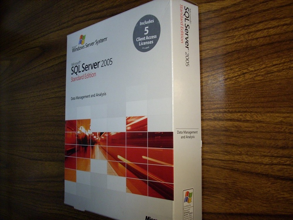 Microsoft SQL Server 2005 Standard (5-client CAL)(Windows)