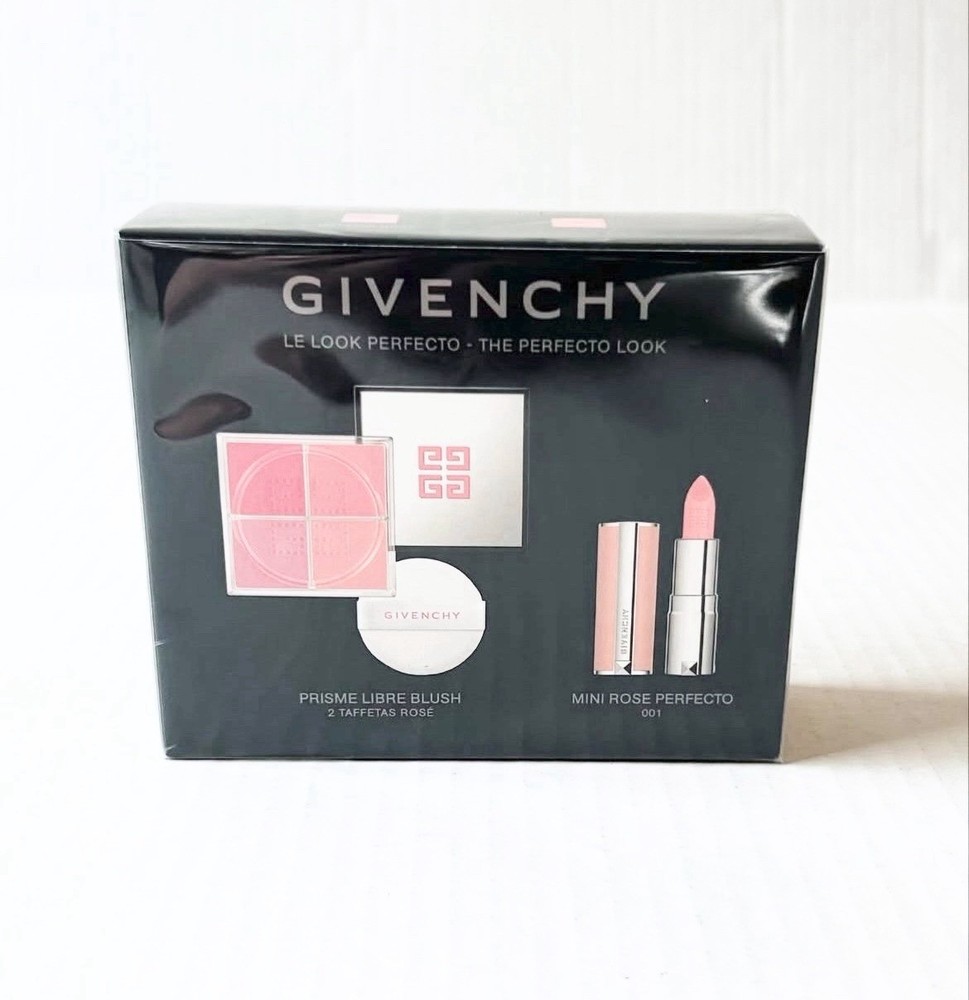 Givenchy The Prisme Libre Blush & Perfecto Mini Lip Balm Set