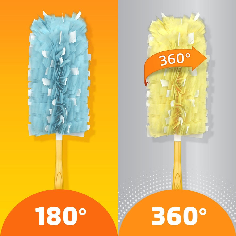 3 PACK Swiffer Dusters Refill, Feather & Microfiber Duster Alternative, Lavender