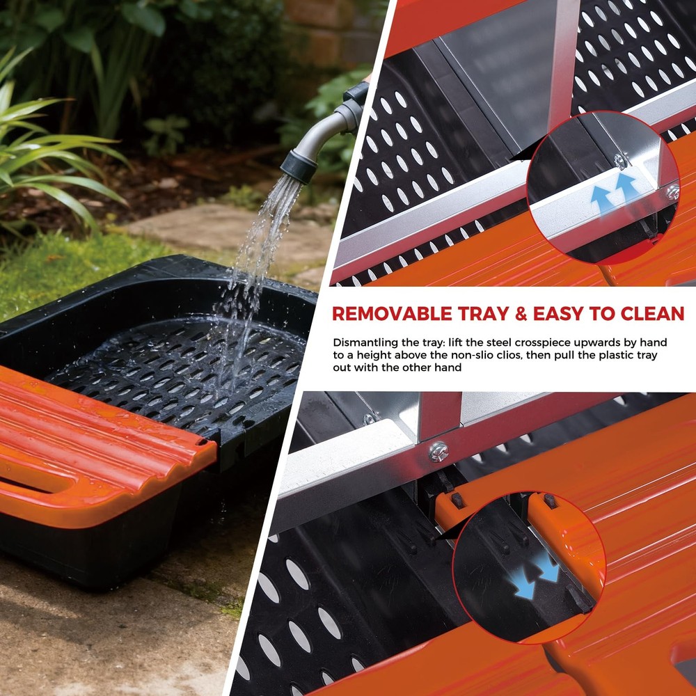 Chicken Nesting Box 3-Compartment Chicken Egg Laying Box with Bracket Legs