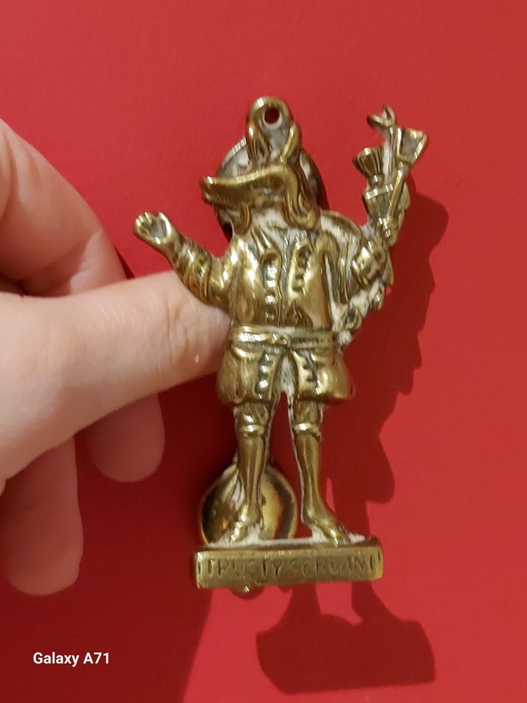 Vintage Trustee Servant Solid Brass Knocker