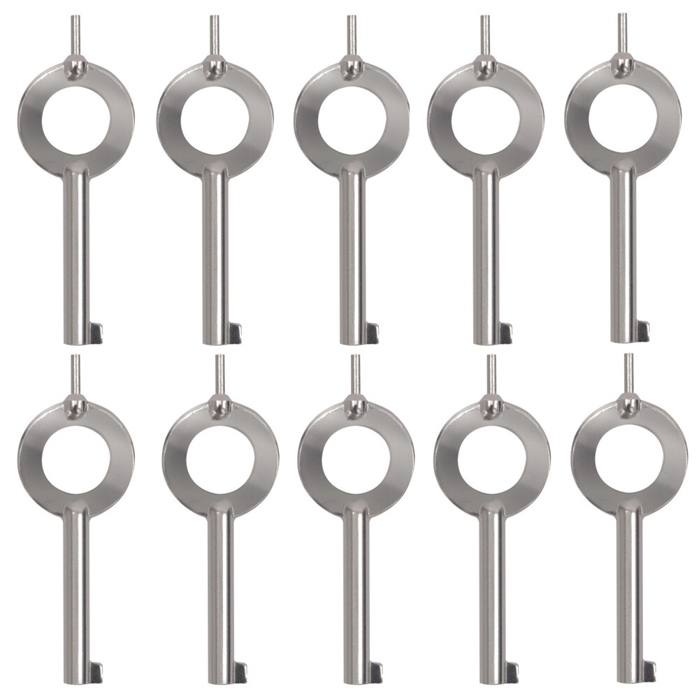 10 Pack Universal Handcuff Keys - Made in USA