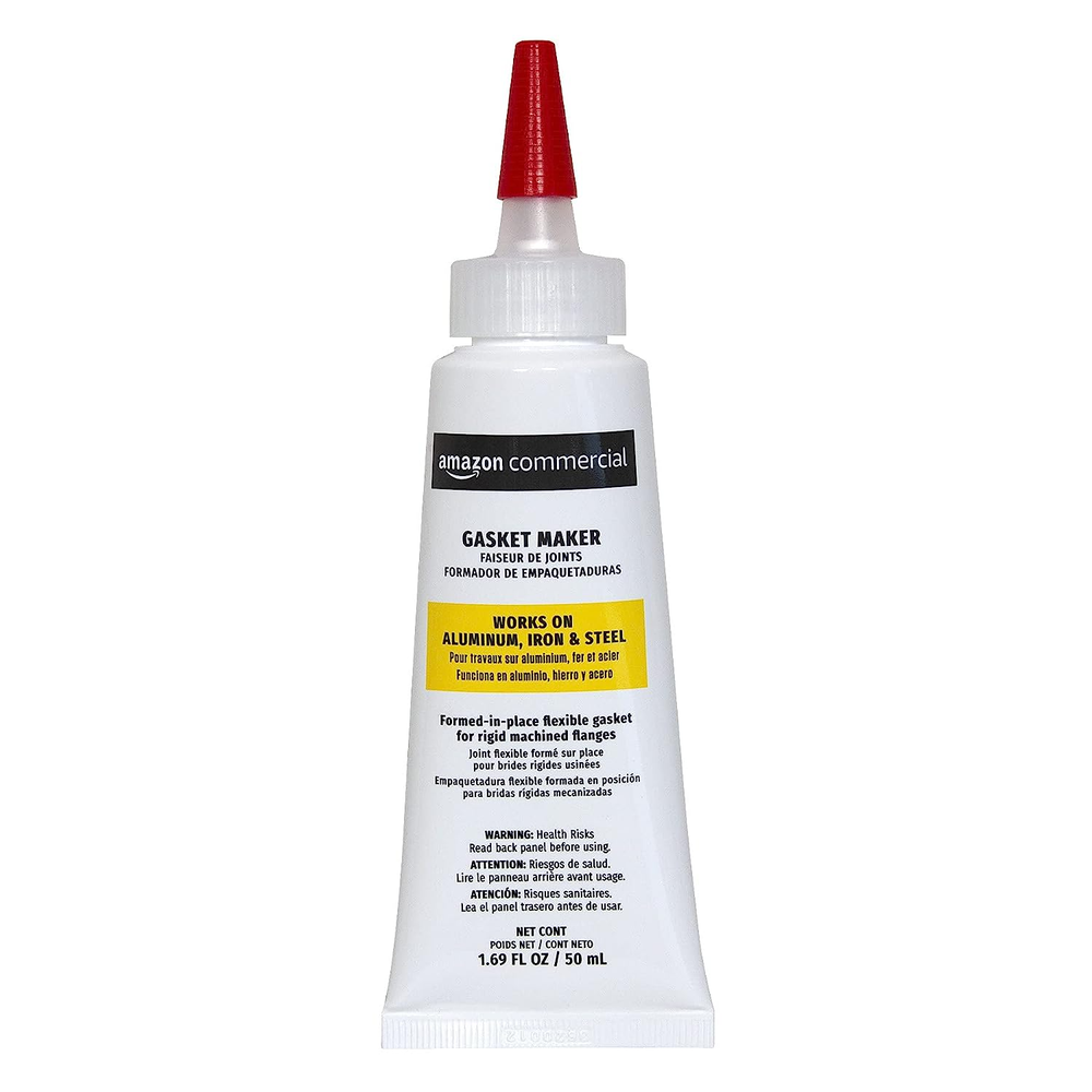 AmazonCommercial Solvent Resistant Gasket Maker 50 ml - Red