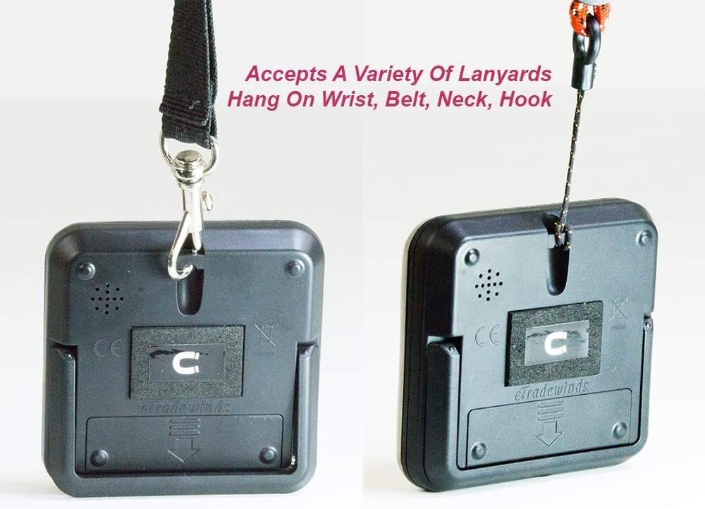 eTradewinds Elegant Digital Kitchen Timer Stainless Steel - Auto Shut-Off