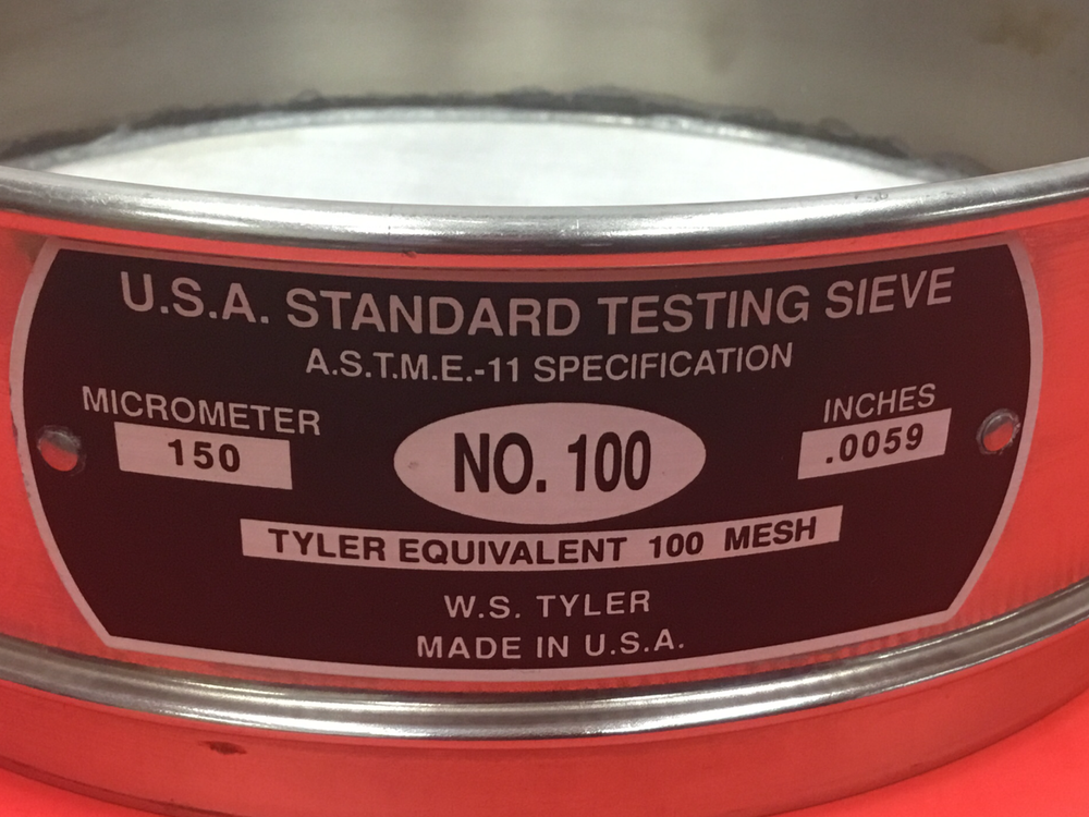 W.S.Tyler - No.100 - Standard Testing Sieves