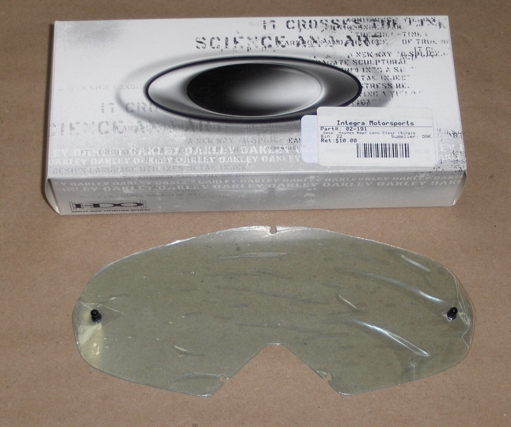 NOS Oakley Mayhem Replacement Lens Clear (Single) # 02-191