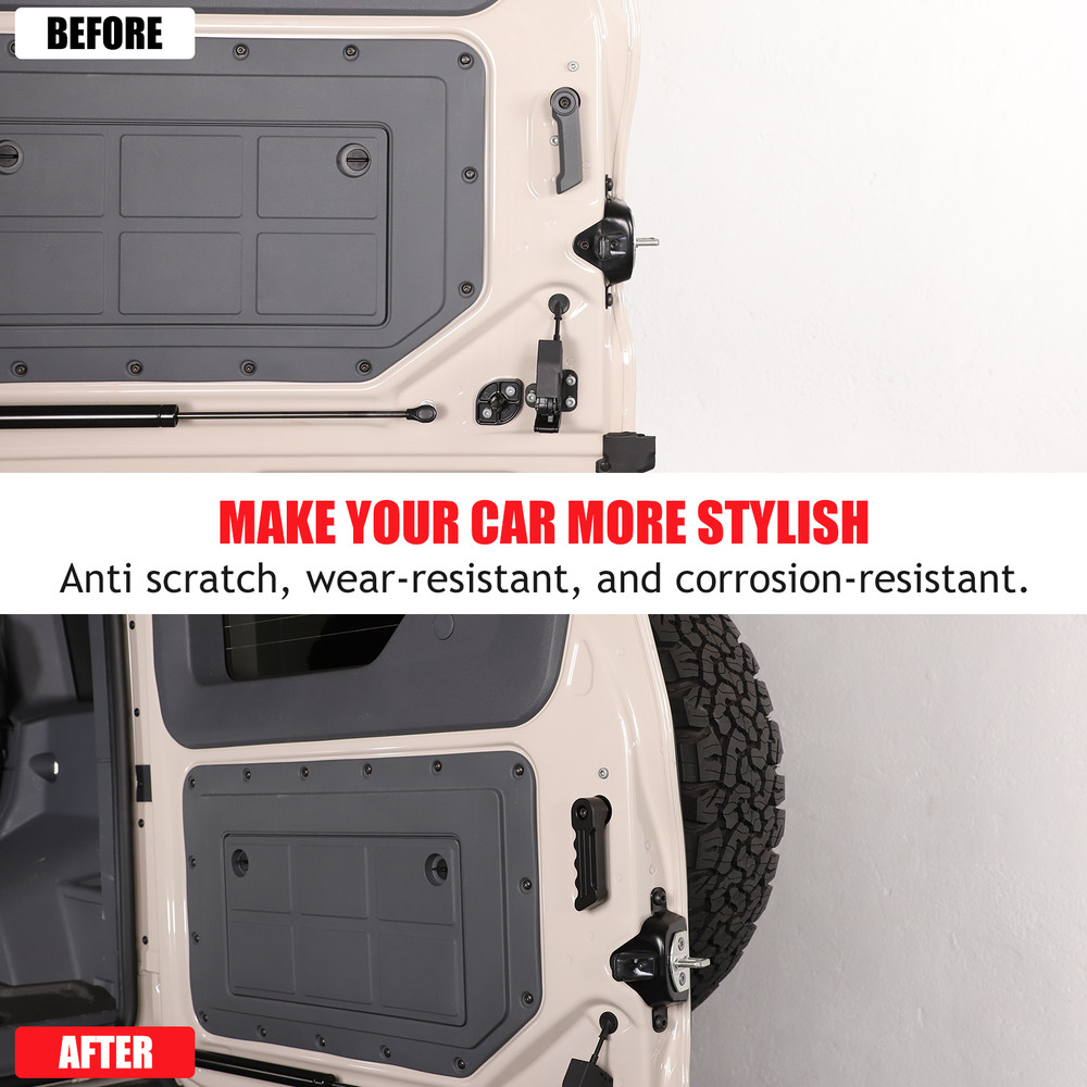 Black Inner Tailgate Switch Handle Off For Ineos Grenadier 2022-2024