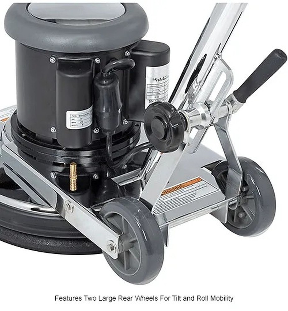 Global Industrial? Low Speed Floor Machine, 17" Cleaning Path