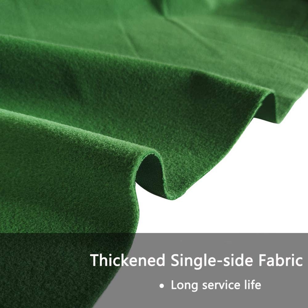 Pool Table Felt Cloth with Precut Rail Strips for 7 8 9 Tables