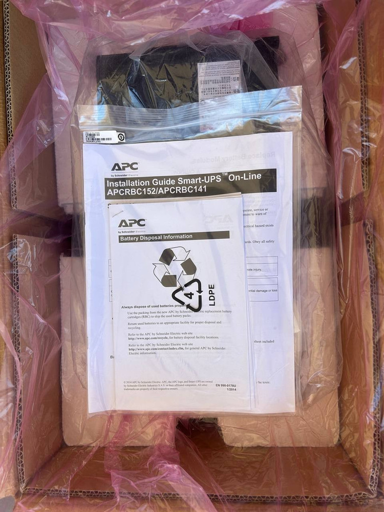 APC RBC141 Replacement Battery Pack Genuine OEM. Slightly Used