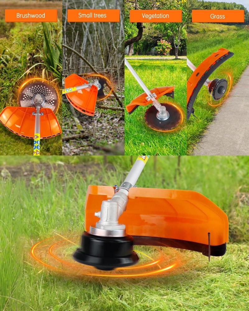 31cc Gas Weed Eaters String Trimmer 4-Cycle Gas Weed Wacker String/Trimmer/Edger