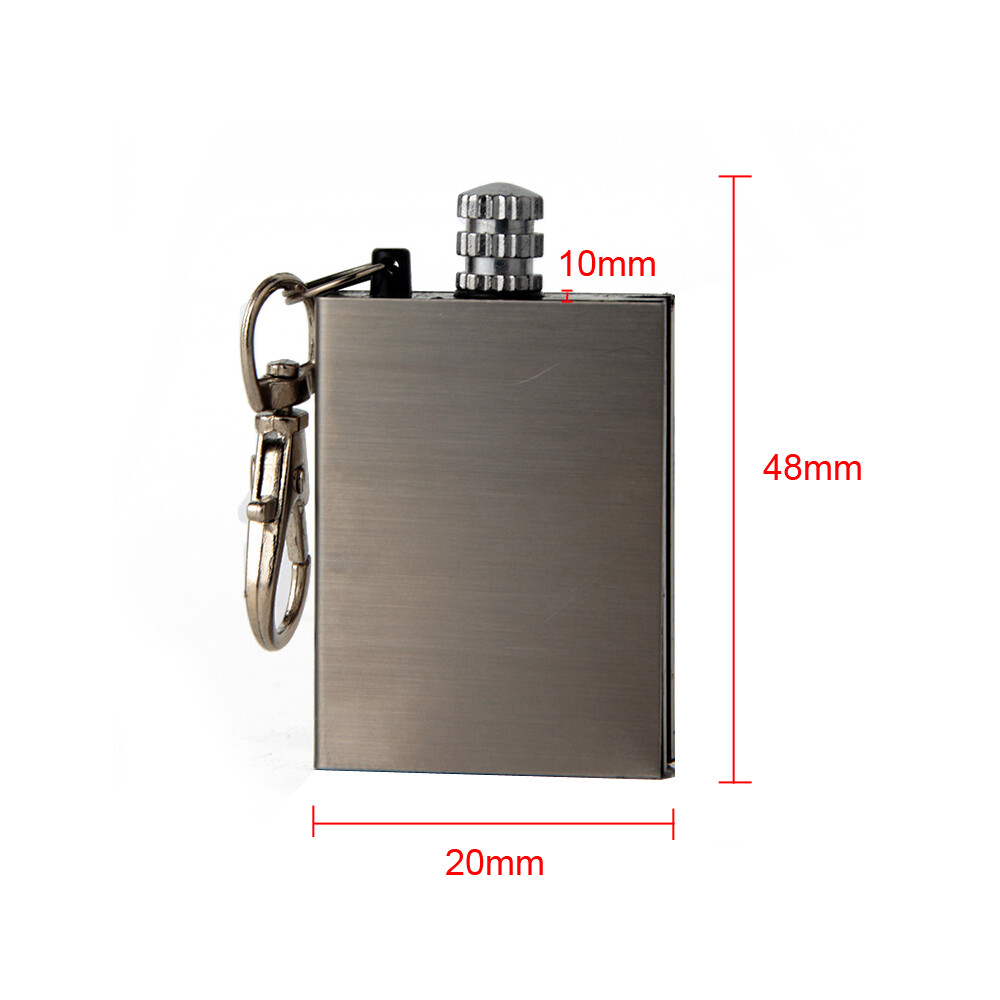 2Pcs Lighter Flint Magnesium Emergency Fire Starter Survival Tools Water-proof