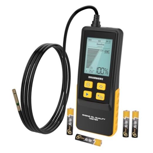 Engine Oil Tester - Gasoline Diesel Engine Oil Quality Analyzer - High