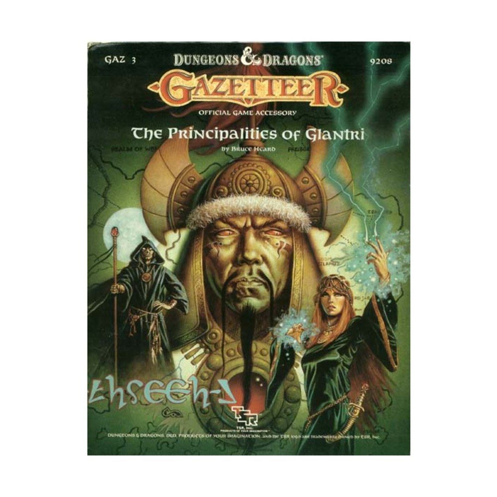 TSR Basic D&D Principalities of Glantri VG+