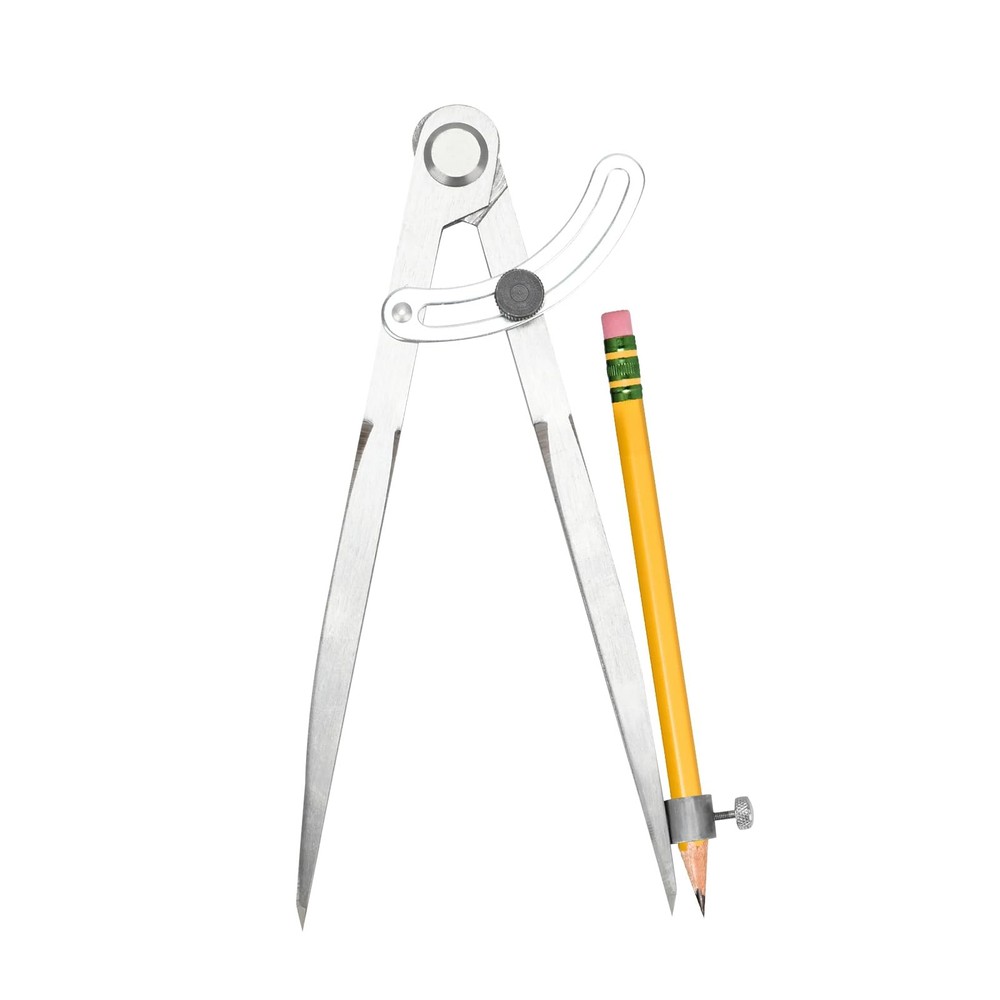 Wing Compass with Pencil Holder Leather Working Wing Divider Scribe Tool