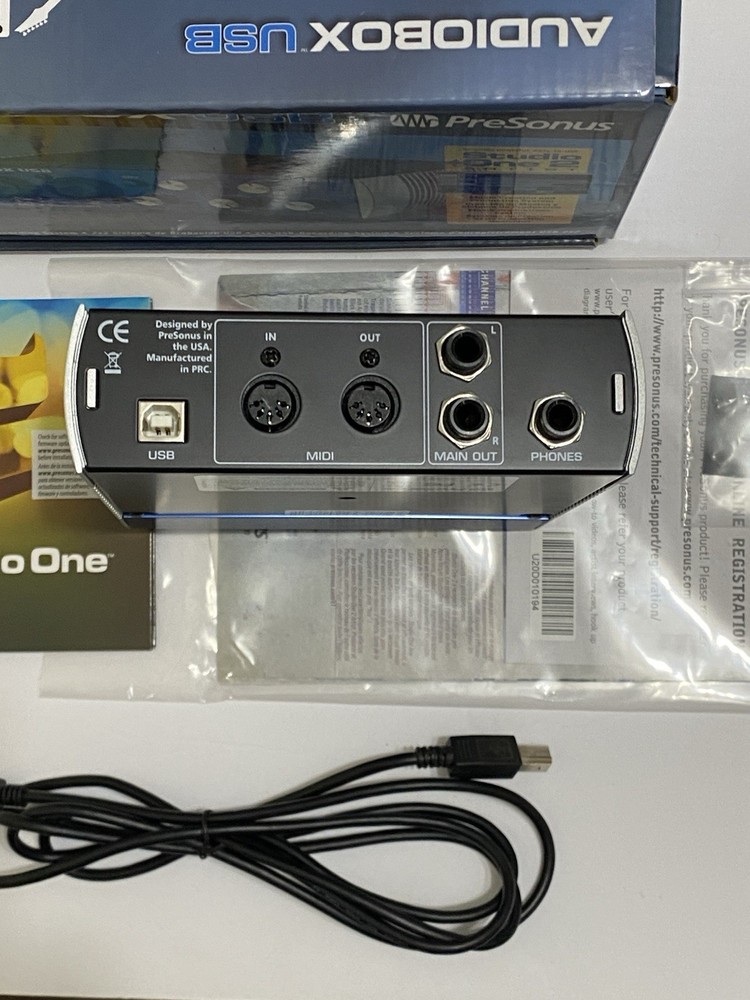 PreSonus AudioBox USB 2x2 Recording System MIDI Interface