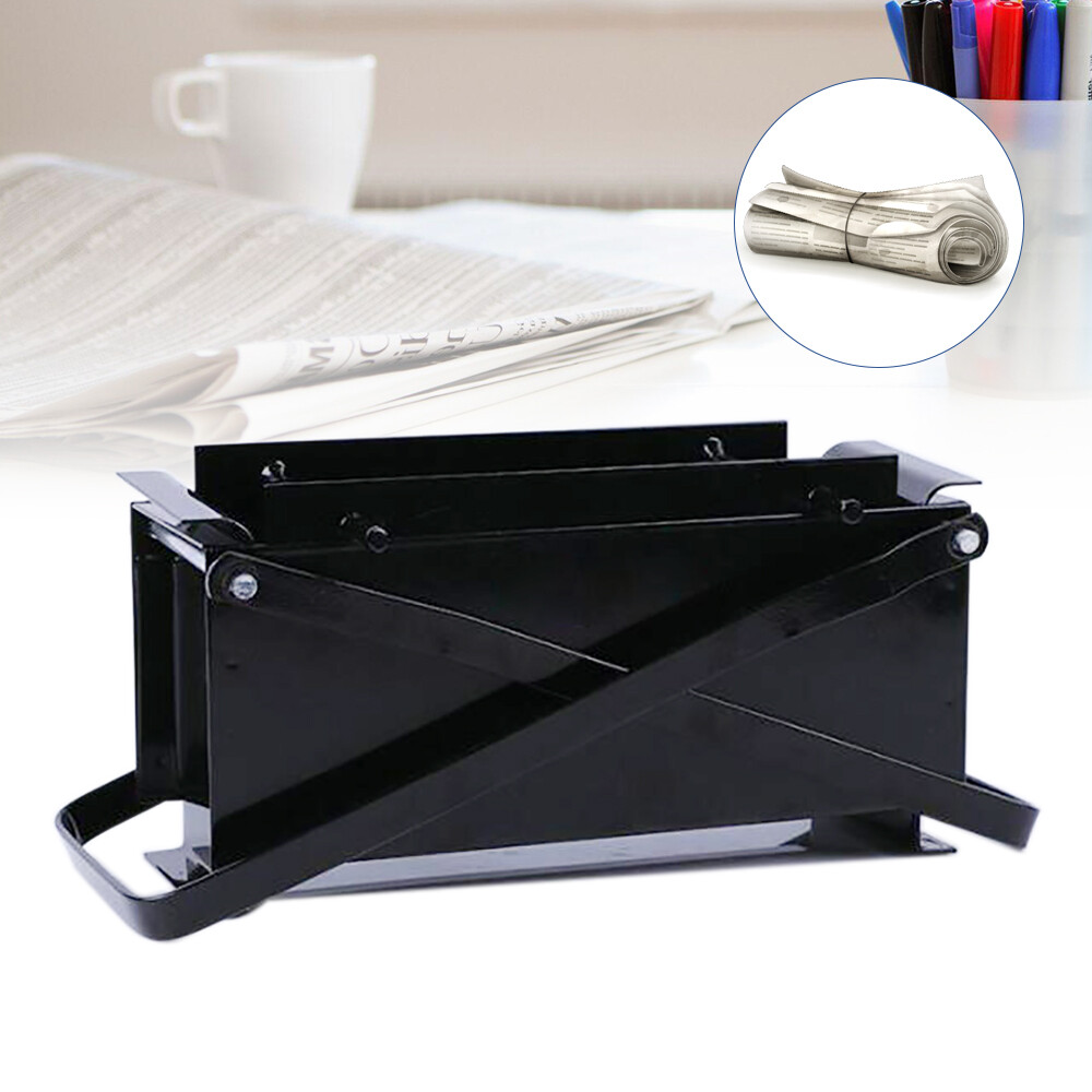 Paper Log Briquette Maker Burning Fire Brick Press Fuel Briquette Maker