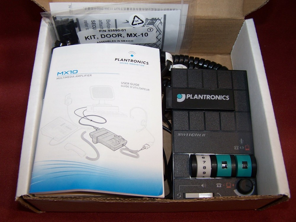Plantronics MX10 Multimedia Amplifier