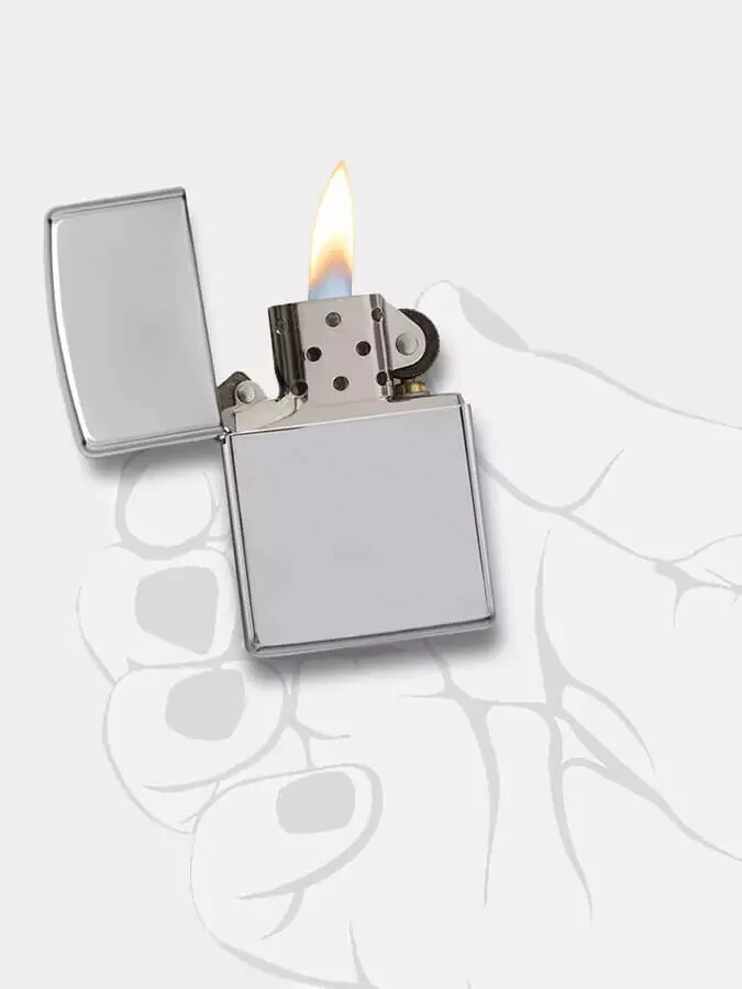 Zippo Genuine Refillable Cigarette Premium Lighter Windproof Refillable Petrol