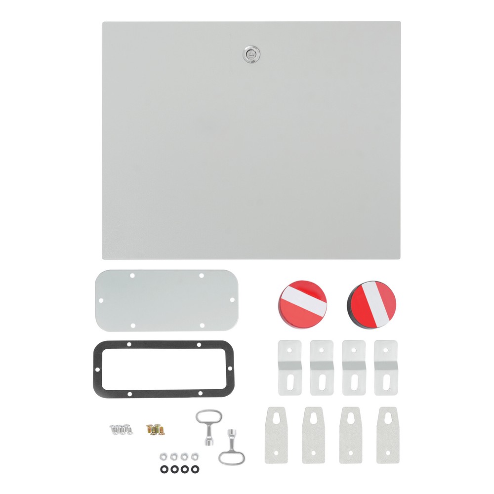 Lockable Outdoor Electrical Box, Waterproof & Durable for Indoor/Outdoor Use