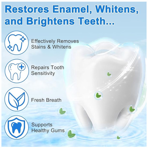 9.9% Hydroxyapatite Toothpaste, 4.23 Oz Nano Hydroxyapatite Toothpaste for Ename