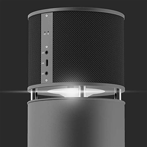 100W Bluetooth Speaker, E600 High Power Wireless Speaker with Super Black Mesh