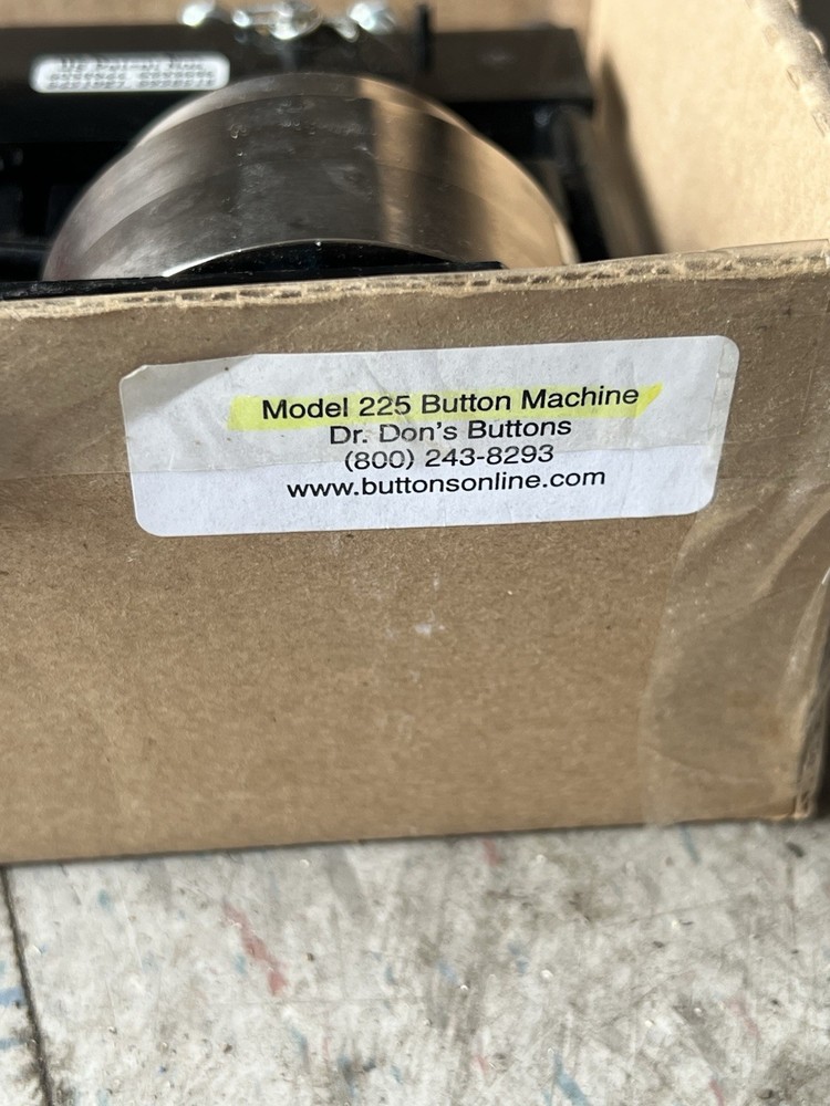 Model 225 Button Machine Pinback Hand Press