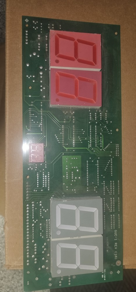 Shuffleboard Table Digital Display Circuit Board