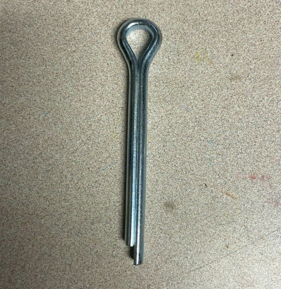(10) 1/4" x 5" Cotter Split Pins Locking Steel Plain