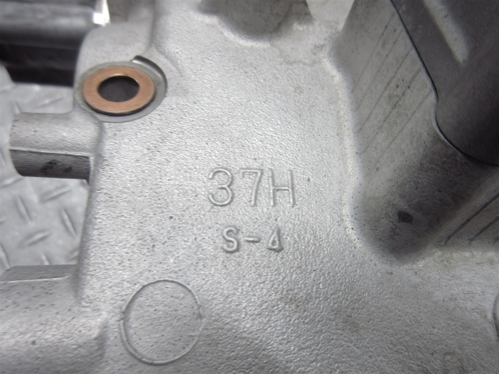 2008 08-09 Suzuki GSXR 600 GSXR600 Crankcase Case Engine Motor Block Piston Lot