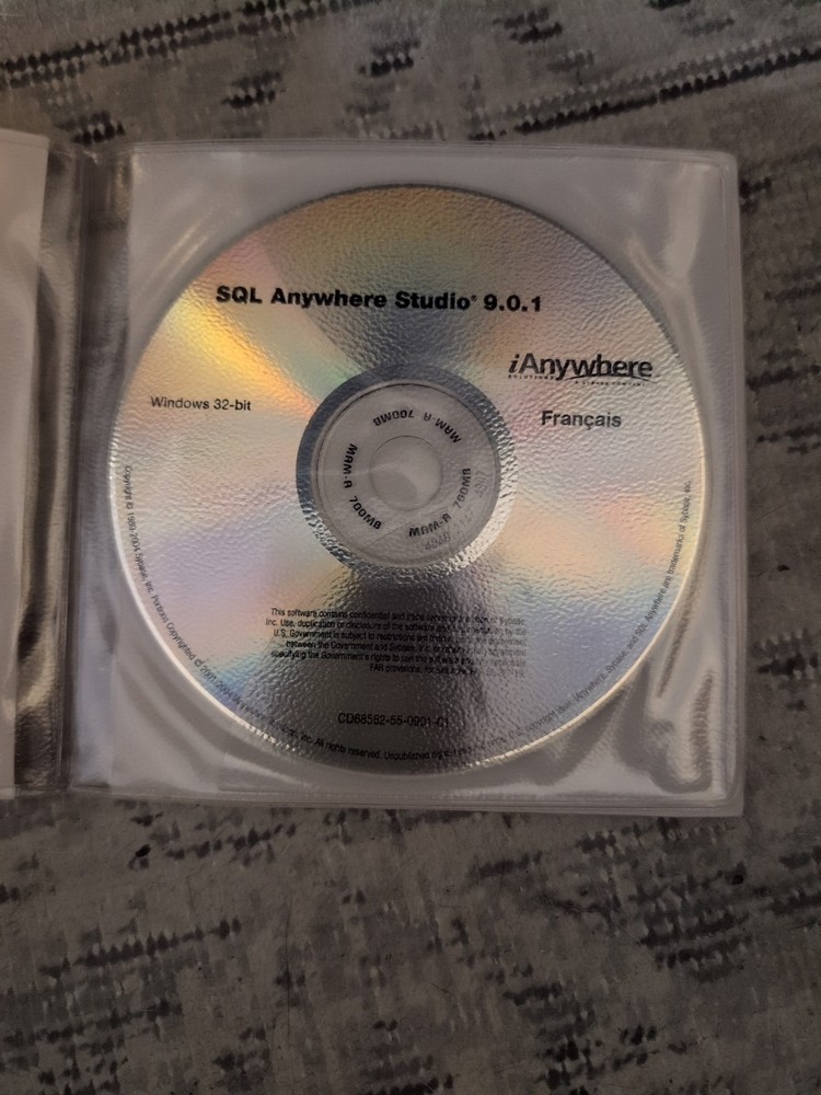 SQL Anywhere Studio 9.0.1 - Registration Key Included