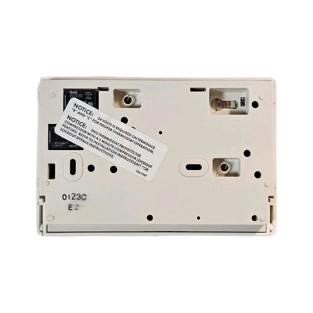 White Rodgers 1F89-11 Non Programmable Thermostat 24V 0123C E2