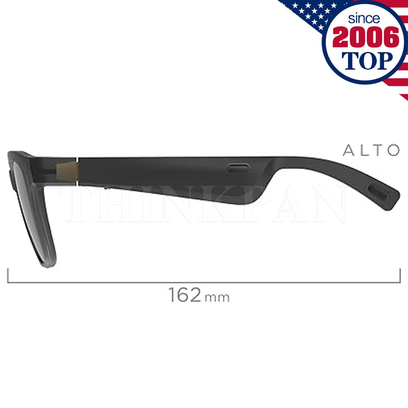 Bose Frames Alto M/L Audio Sunglasses With Open Ear Headphones W/Bluetooth-Black