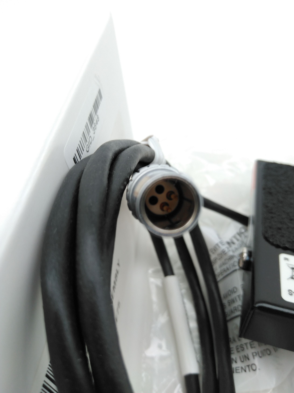 LineMaster T-91-S Treadlite II Foot Switch with Cable and Plug