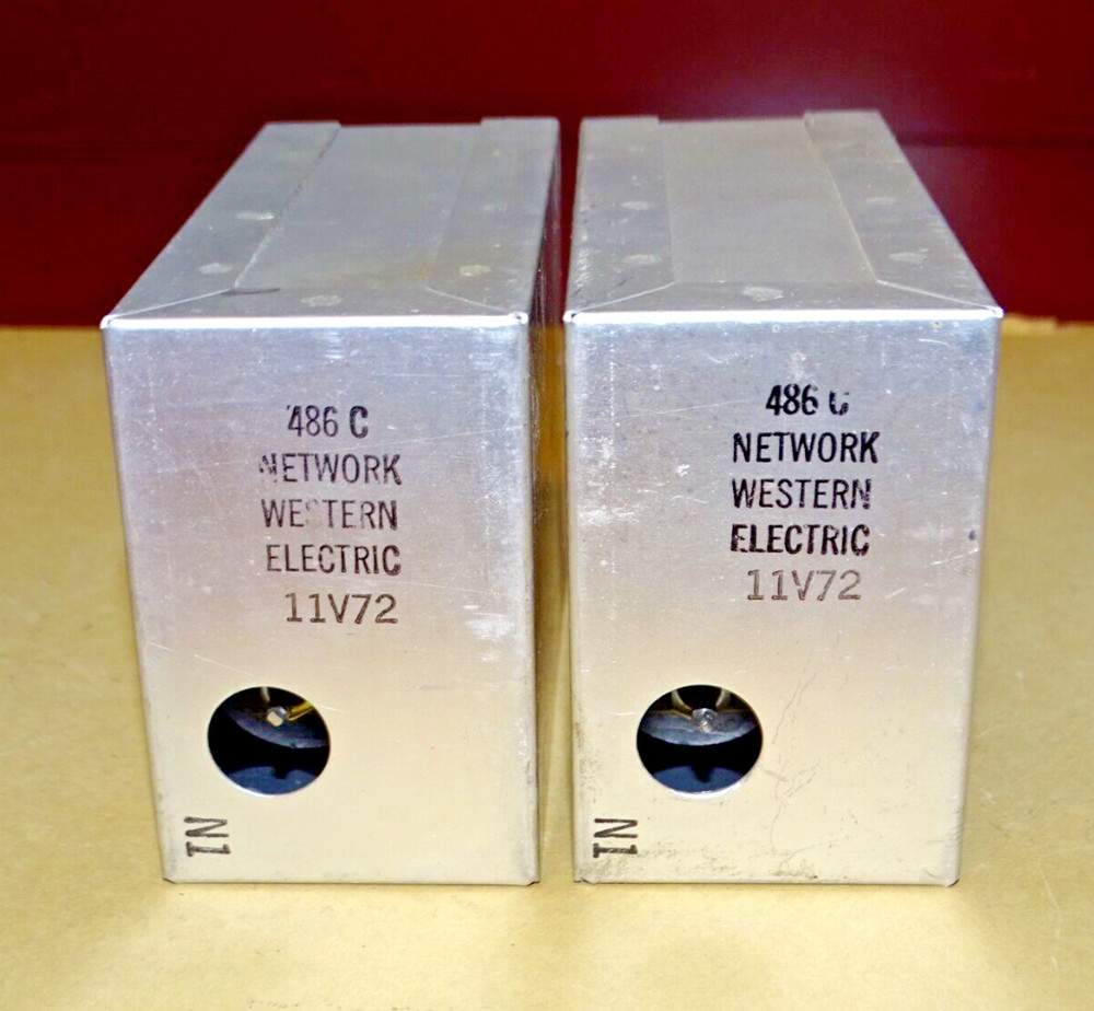 Pair, Western Electric 486C Networks, Clean