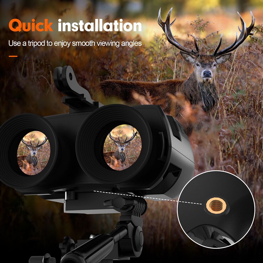 GTMEDIA N4 Night Vision Goggles Infrared Binoculars 300m Range IR Illuminator