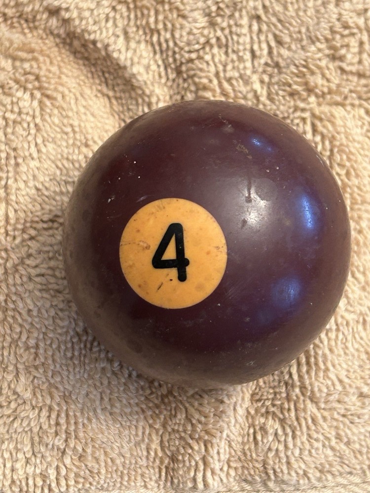 7 Billiard Pool Balls 2-1/8" With Box