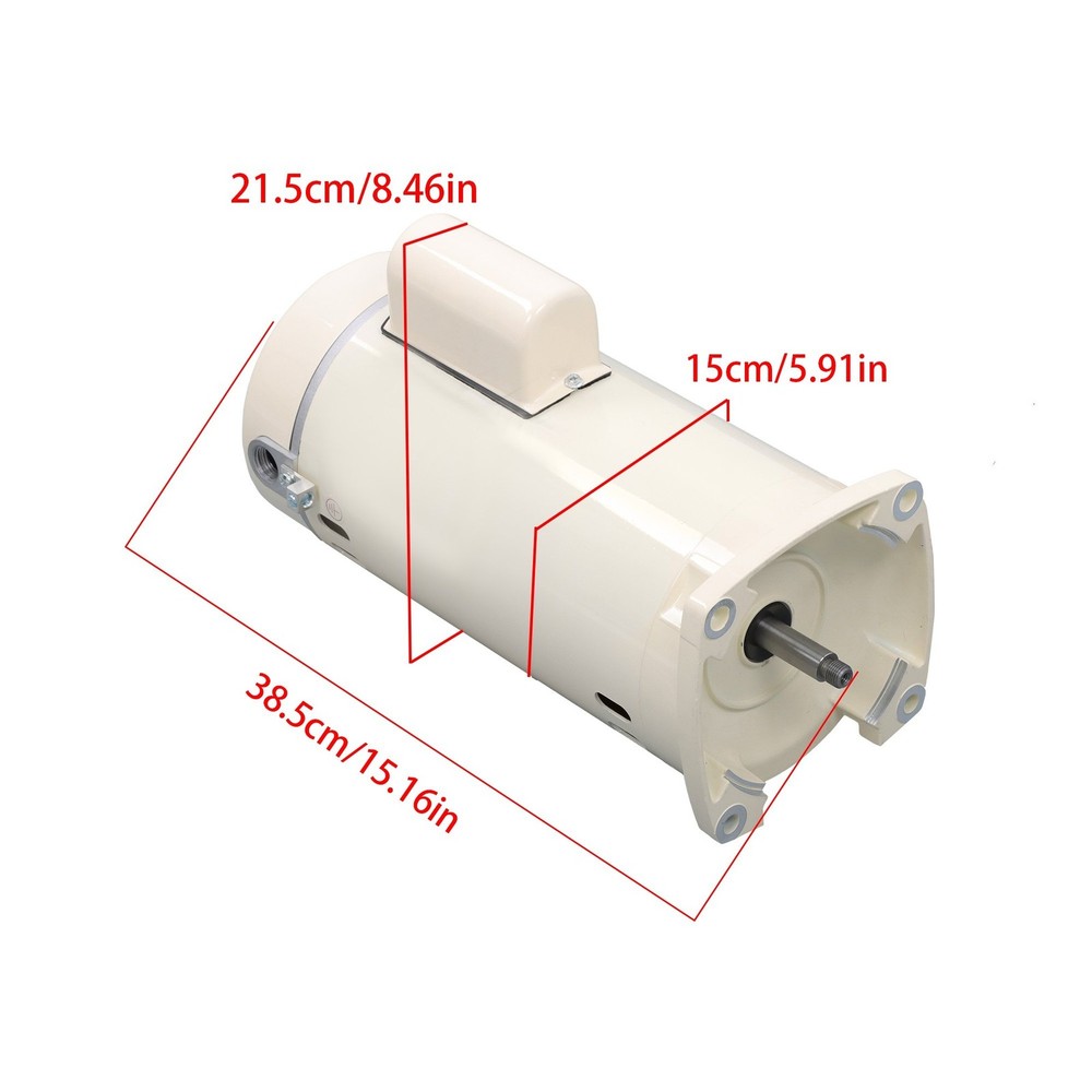 LABLT 1HP Pool Pump Motor for Whisperflo Almond Dyneson Solid Replacemet 355010s