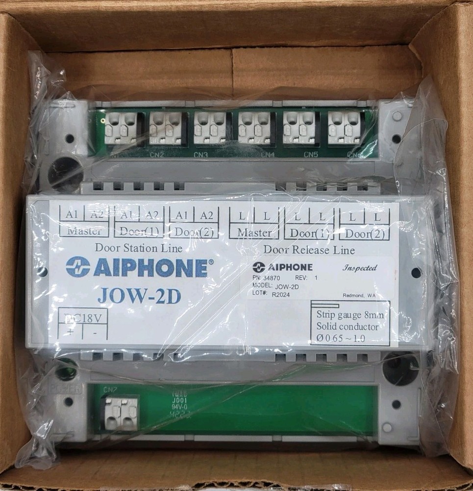 Aiphone JOW-2D 2-Door Adaptor for JO Series