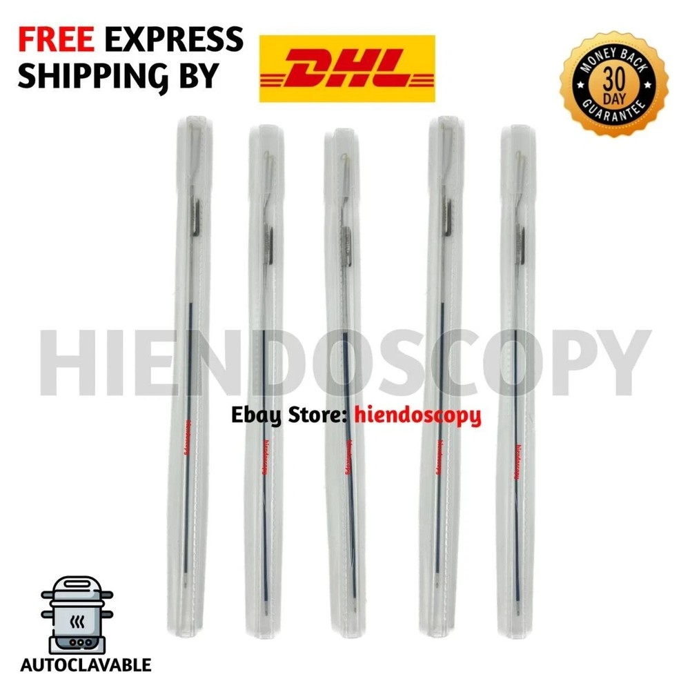 Monopolar Cutting Loop Working Element TURP Set Urology Instruments 5 Pc Set New