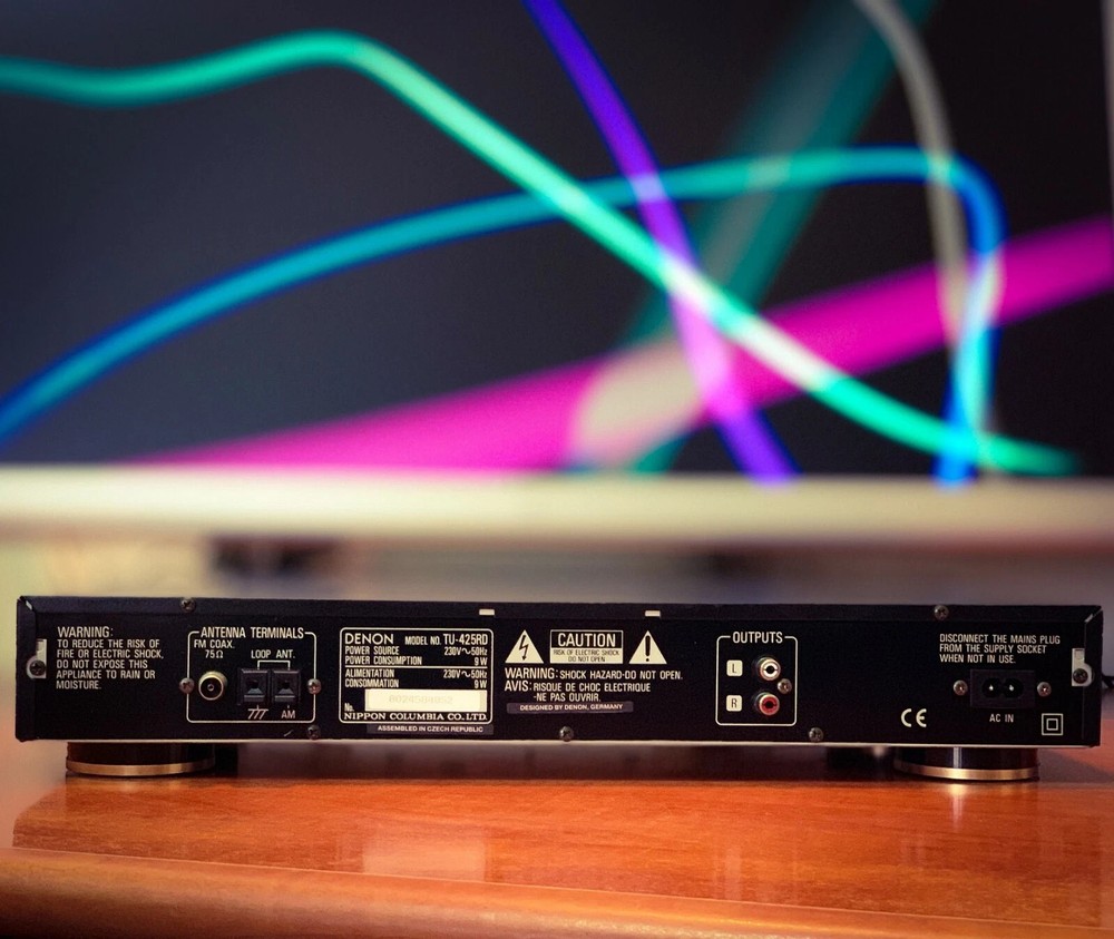 DENON TU-425RD Digital Stereo Tuner Deck