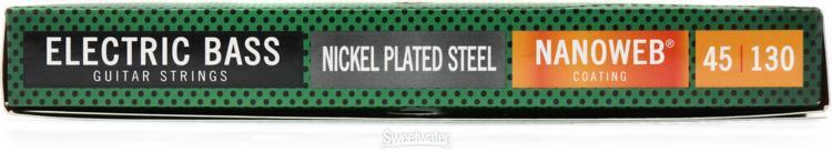 Elixir Strings 14202 Nanoweb Light Long Scale 5-String Electric Bass Strings