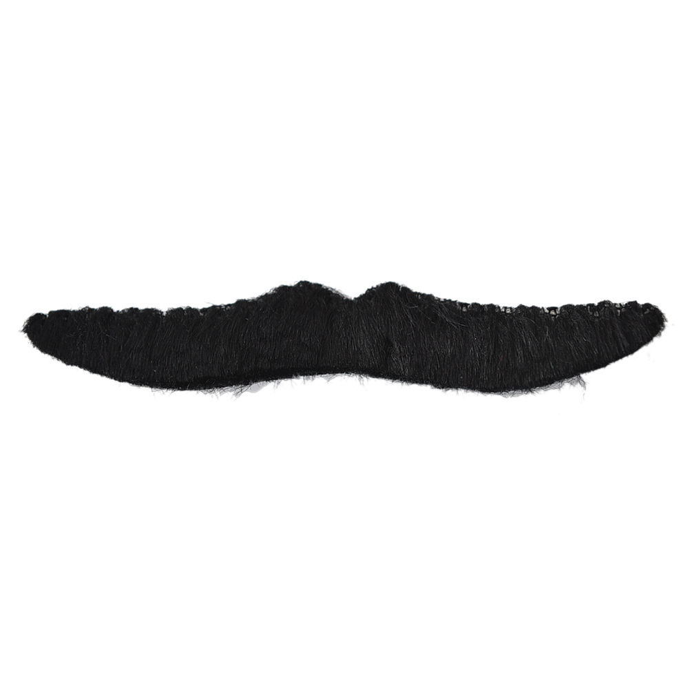 6pcs/set Stylish Costume Funny Party Fake Moustache Black - F/S NYS